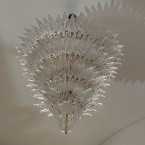 lámpara araña de estilo art déco