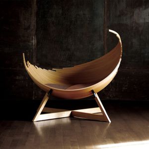 sillón de diseño orgánico