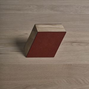 pisapapel de piel de vaca