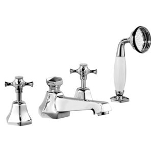 grifo bimando para bañera
