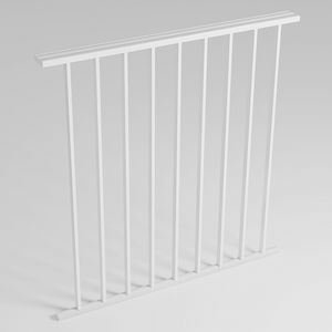 barandilla de aluminio