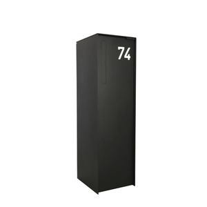 buzón con buzón de paquetería