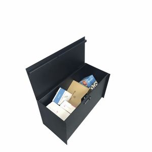 buzón de paquetería con base