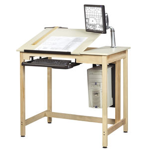 mesa de dibujo de material laminado