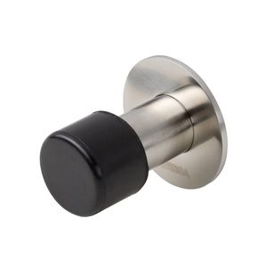 tope para puerta de acero inoxidable pulido