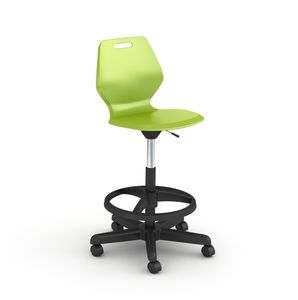 silla de trabajo de plástico
