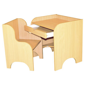 conjunto de mesa y silla contemporáneo