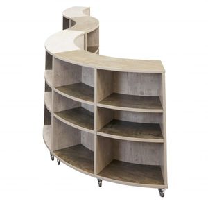 biblioteca biombo