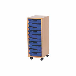cajonera de oficina de madera