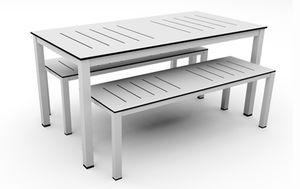 conjunto de mesa y silla contemporáneo