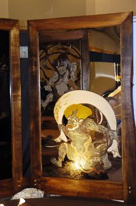 panel decorativo de madera