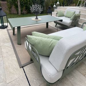 conjunto de jardin contemporáneo