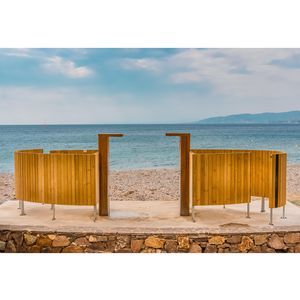 caseta de playa para vestuario