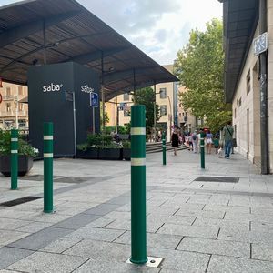 bolardo de protección