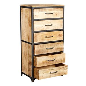 cajonera de estilo industrial