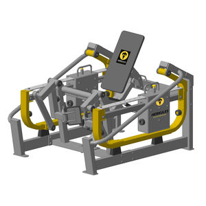 máquina de musculación extensión de piernas