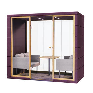 cabina de concentración acústica