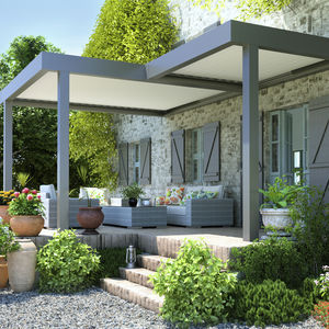 pérgola adosada