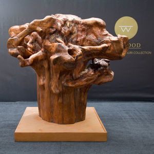 escultura de madera