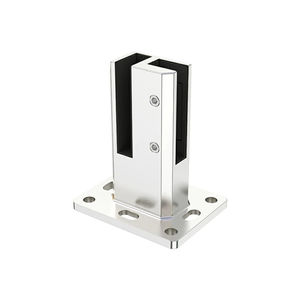 pinza para vidrio de acero inoxidable