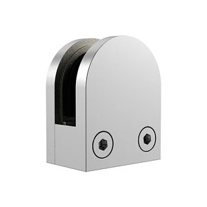 pinza para vidrio de acero inoxidable