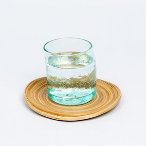 posavasos de bambú