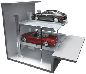 plataforma para coches hidráulica
