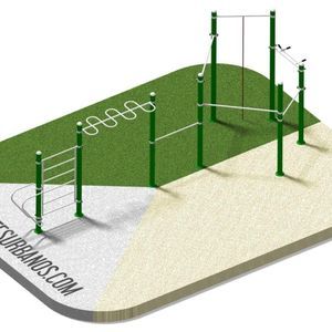 Parque de Street Workout para espacio público