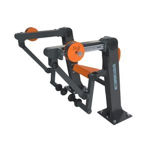 máquina de musculación elevación de piernas estiradas