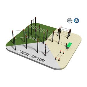Parque de Street Workout para espacio público