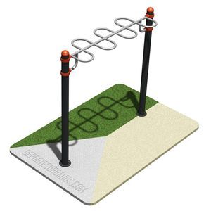 escalera para circuito deportivo de suspensión