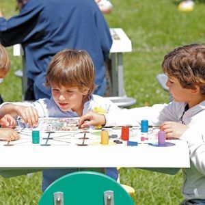 mesa de juego para niños de exterior