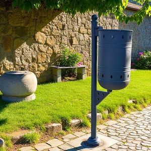 cubo de basura público
