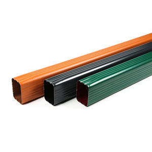 bajante para canalón de aluminio prelacado