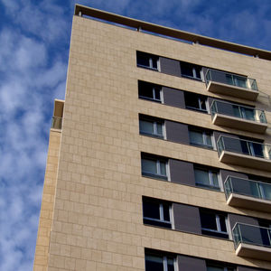 fachada ventilada de piedra