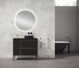 mueble de lavabo de pie