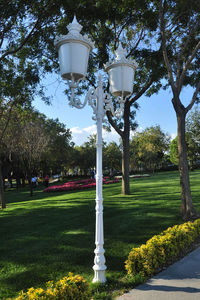 farola de jardín