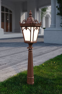 bolardo de iluminación de jardín