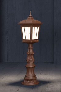bolardo de iluminación de jardín
