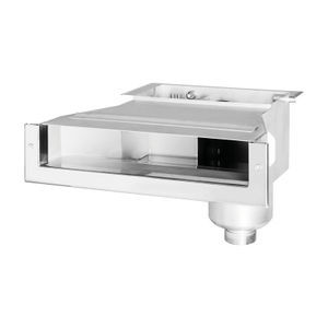 skimmer para piscina de acero inoxidable
