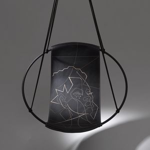 silla suspendida contemporánea