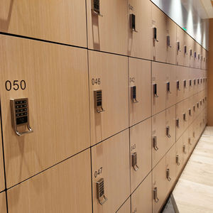 contenedor con compartimentos de laminado de alta presión