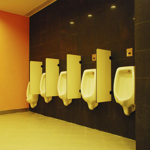 tabique para urinarios para baño público