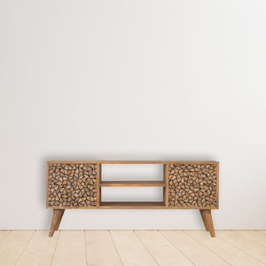 mueble multimedia de estilo escandinavo