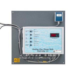 unidad de control para baño de vapor