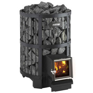 calentador de sauna de leña