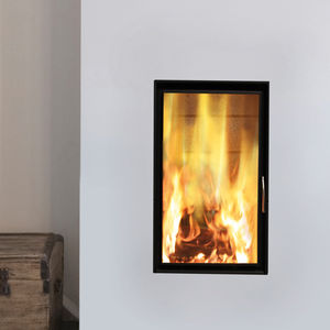 chimenea de leña