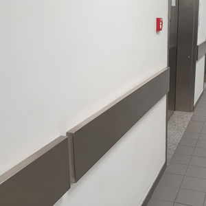 protección de pared de acero inoxidable