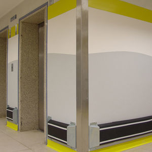 protección de pared de acero inoxidable