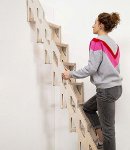 escalera recta